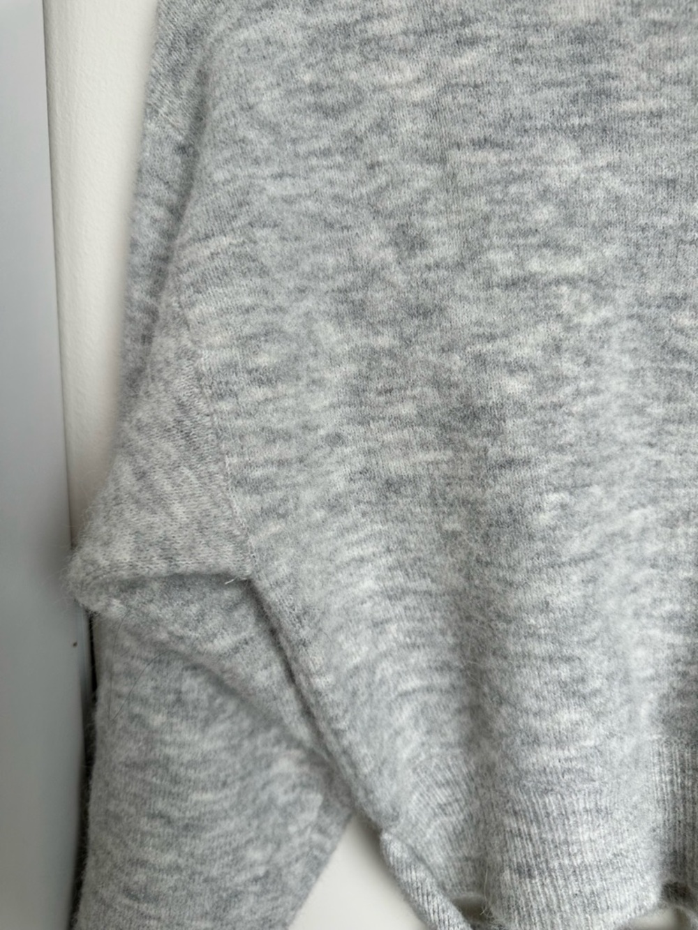Wilfred ($128) Grey Mock Neck Sweater | Soft Cozy Minimalist Chic | Sz XS As Is - Picture 5 of 11